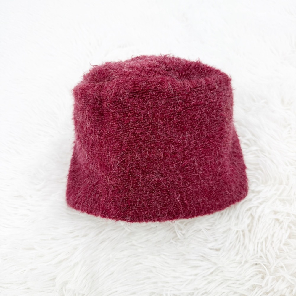 Horny Toad Vintage Fuzzy Knit Bucket Hat Medium